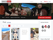 Tablet Screenshot of narutopixxx.com